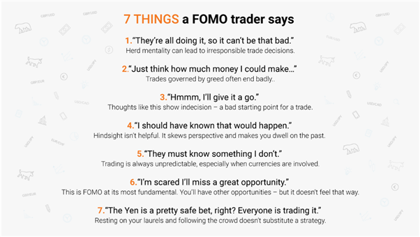 Things a FOMO trader might say